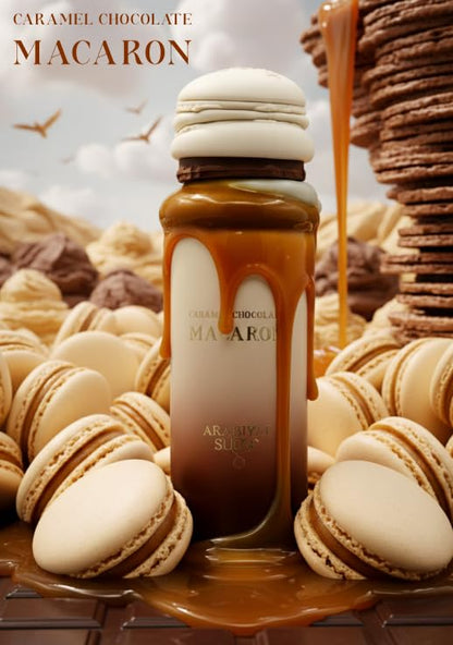 Arabiyat Sugar Caramel Chocolate Macaron EDP – 3.4 oz | Warm Gourmand Scent