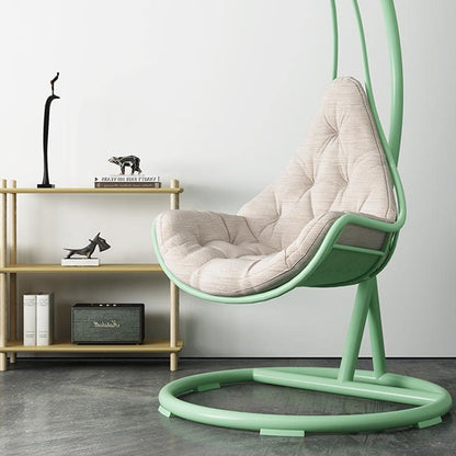 Aravali Rattan Hanging Chair with Stand, Indoor/ Outdoor Furniture