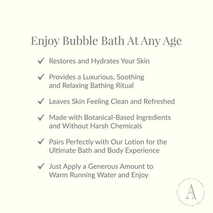 Archipelago Botanicals Luxury Charcoal Rose Bubble Bath – Hydrating & Detoxifying (25 oz)