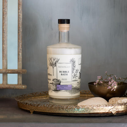 Archipelago Botanicals Luxury Lavender Bubble Bath – Hydrating & Soothing, 25 oz