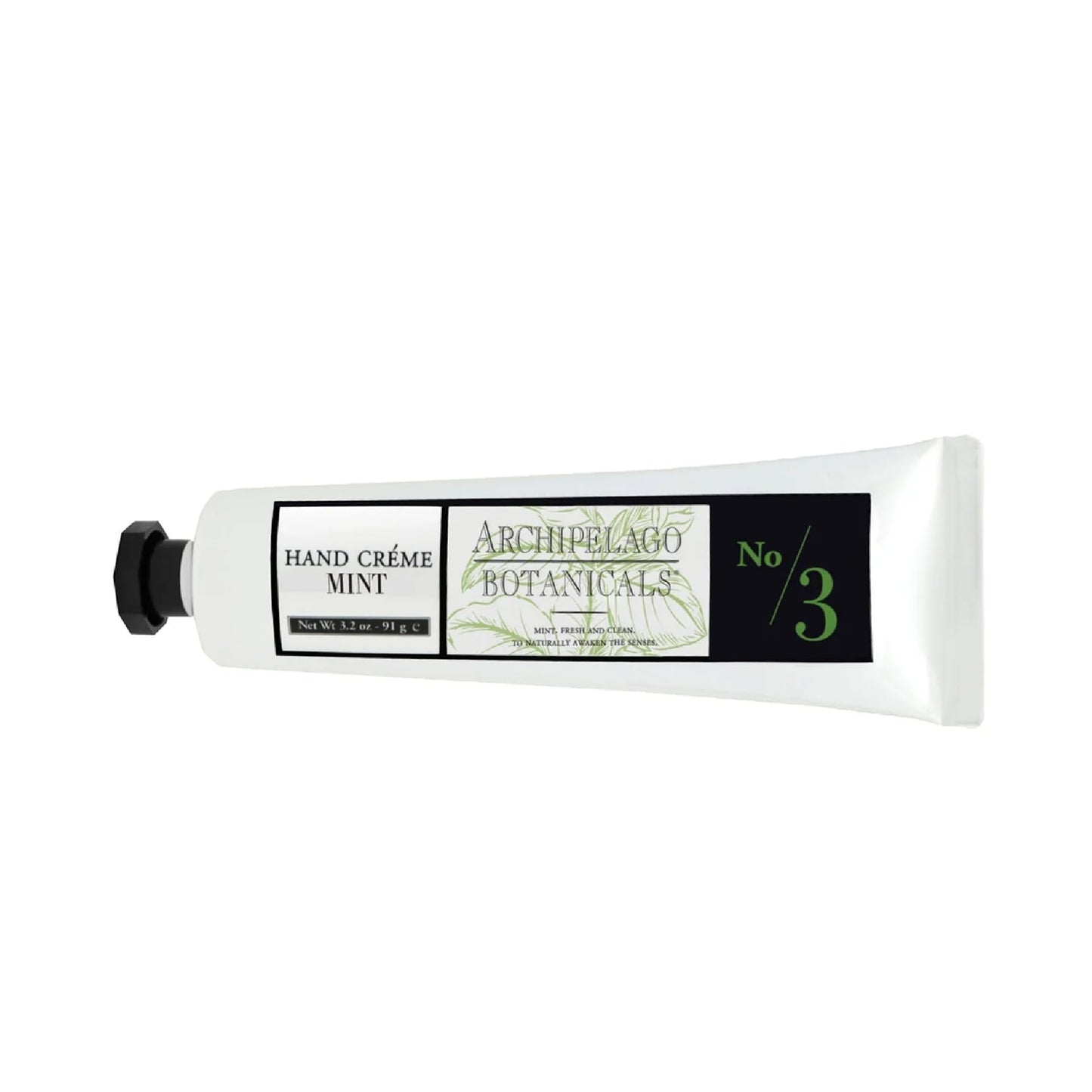 Archipelago Botanicals Morning Mint Hand Creme – Rich, Lightly Scented Hand Cream