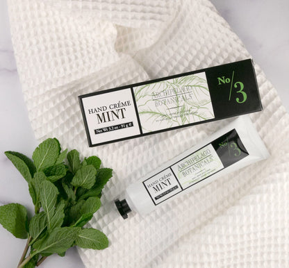 Archipelago Botanicals Morning Mint Hand Creme – Rich, Lightly Scented Hand Cream