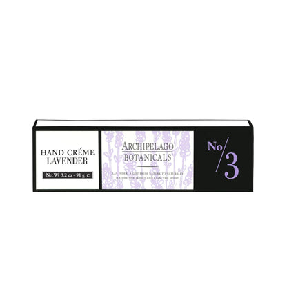Archipelago Botanicals Lavender Hand Crème — Rich & Lightly Scented (3.2 oz)