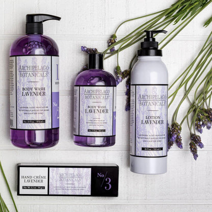 Archipelago Botanicals Lavender Hand Crème — Rich & Lightly Scented (3.2 oz)