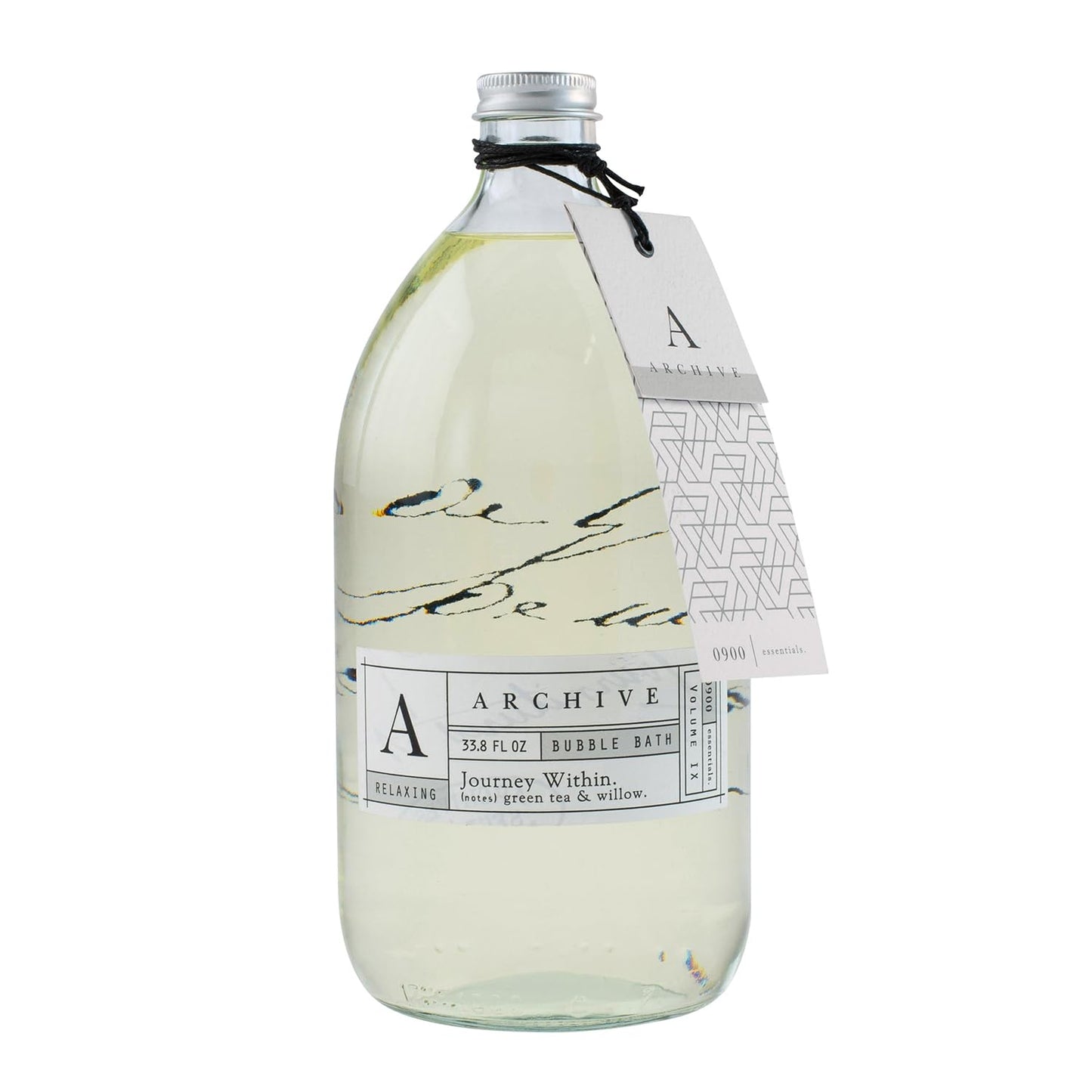 Archive Journey Within Bubble Bath for Adults – Green Tea & Willow Fragrance | Luxury Natural Oil Bubbles