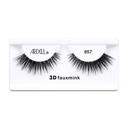 Ardell 857 3D Faux Mink Lashes – Ultra-Fluffy Invisiband (4 Pairs)