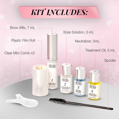Ardell Brow Lamination Kit – Lift, Shape & Define Brows (Waterproof) 1-Pack