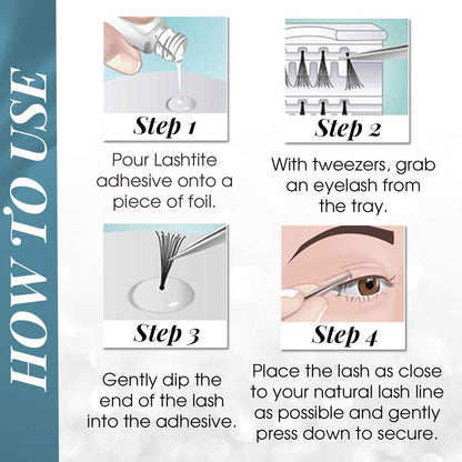 Ardell Medium Brown DIY Lash Clusters Kit - 4 Pack