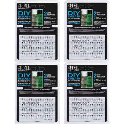 Ardell Lash DIY Extension Kit 4-Pack – At-Home Salon-Quality Lash Looks
