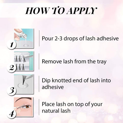 Ardell LashTite Lash Adhesive Clear for Individual Lashes — 0.75 oz (2 Pack)