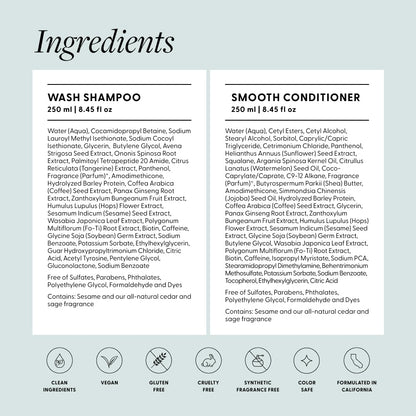 Arey Shower Duo – Anti-Grey Shampoo & Smooth Conditioner (2 Pack) | Vegan & Cruelty-Free