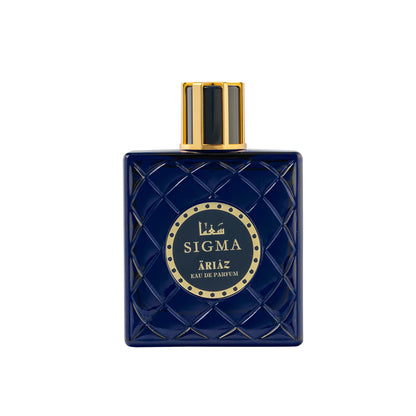 ARIAZ Sigma Men’s Eau De Parfum 3.4 Oz | Fresh Spicy Aromatic Cologne for Daytime