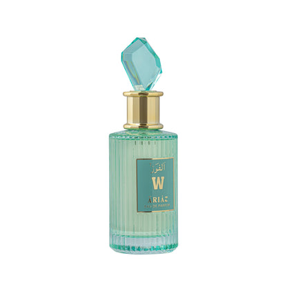 ARIAZ W (Win) Women Eau de Parfum 3.4 oz – Bright Floral Citrus with Bergamot, Orange Blossom, Tuberose, Jasmine, Vanilla & Musk