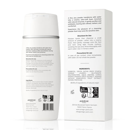 ARIÈGE PARIS Enzyme Powder Cleanser – Gentle Exfoliation