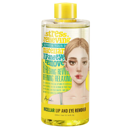 Ariul Stress-Relieving Micellar Lip & Eye Remover – Gentle Hydration 300 ml