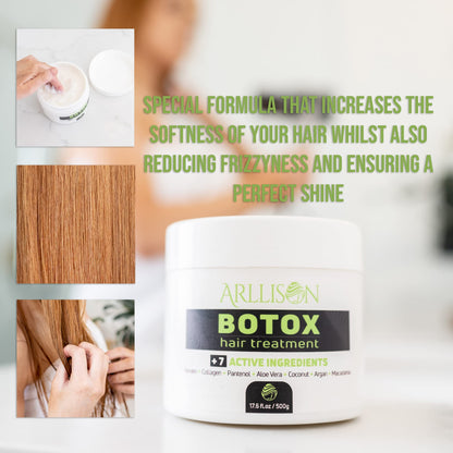 Arllison Botox Hair Treatment – Frizz Control & Deep Hydration (8.8 oz)