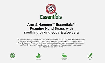 Arm & Hammer Essentials Kitchen Fresh Liquid Hand Soap – Citrus Foam