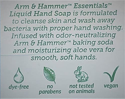 Arm & Hammer Essentials Kitchen Fresh Liquid Hand Soap – Citrus Foam