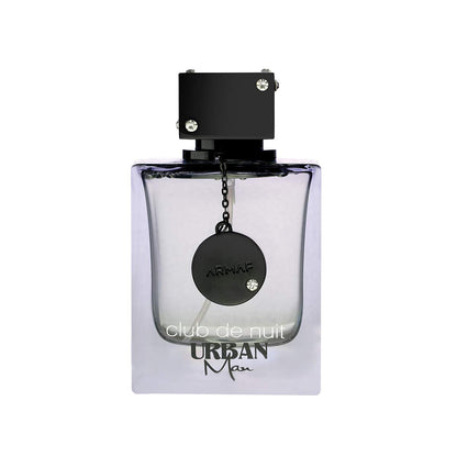 Armaf Club De Nuit Urban Man Eau de Parfum Spray – 3.6 oz | Woody Spicy Fragrance for Men