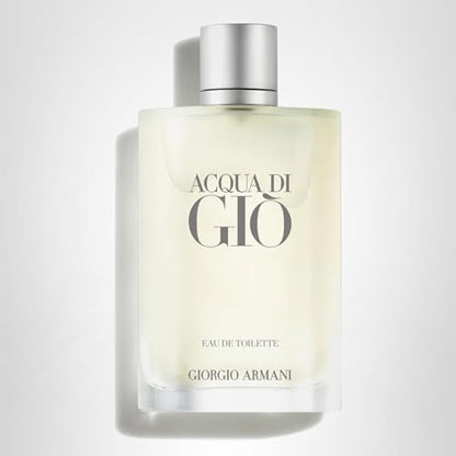 Armani Beauty Acqua di Gio EDT for Men – 6.7 oz | Bergamot, Jasmine & White Musk