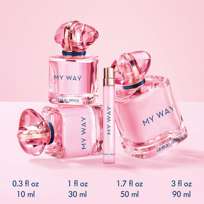 Armani Beauty My Way Nectar – Eau de Parfum for Women | Floral Fruity with Bergamot & Tuberose