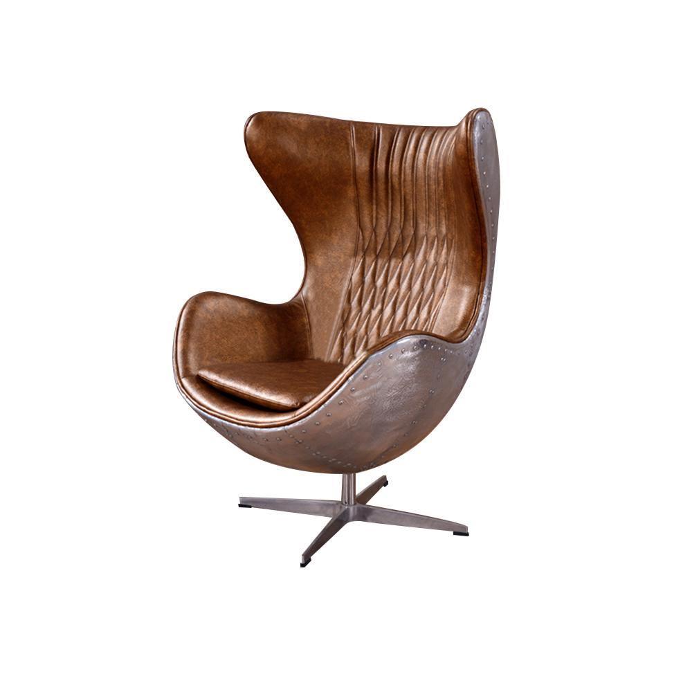 Aviator Office Chair, Aluminium Shell