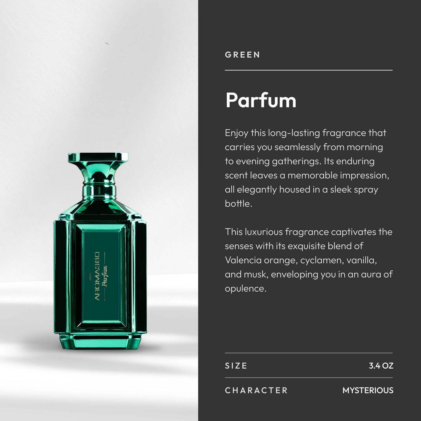Aroma360 Women's Parfum – Coconut, Bergamot & Valencia Orange | 50mL
