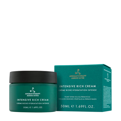 Aromatherapy Associates Intensive Rich Cream | Hydrating Plant Stem Cells & Prebiotics, 1.69 oz