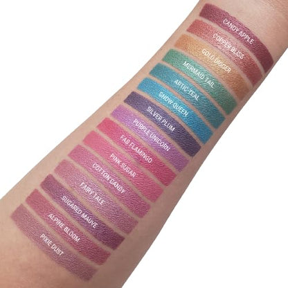 Aromi Dusty Rose Metallic Liquid Lipstick Alpine Bloom – Long-Lasting, Waterproof, Vegan & Cruelty-Free