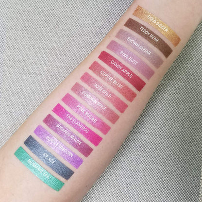 Aromi Hot Pink Metallic Liquid Lipstick – Fab Flamingo | Vegan, Cruelty-Free, Long-Lasting