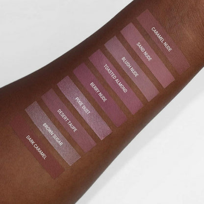 Aromi Sand Nude Matte Liquid Lipstick – Light Peachy Nude, Long-Lasting, Vegan & Cruelty-Free