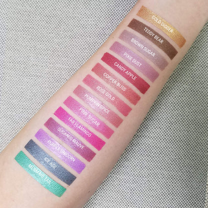 Aromi Green Metallic Liquid Lipstick | Mermaid Tail – Vegan, Cruelty-Free, Long-Lasting, Handmade