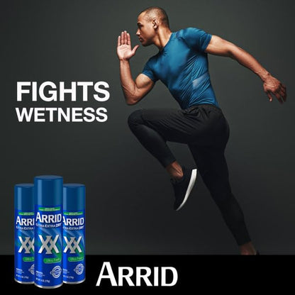 Arrid XX Extra Extra Dry Ultra Clear Aerosol Deodorant – Ultra Fresh, 6 oz x 3