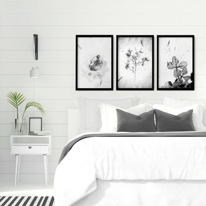 Bedroom Art Prints – Set of 3 Framed Wall Prints