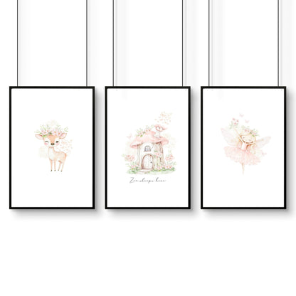 Art For Nursery Walls | Set of 3 wall art prints