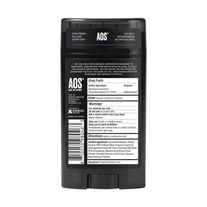Art of Sport Men’s Antiperspirant with Eucalyptus – Victory Scent, Made with Natural Botanicals | 2.7 oz Pack of 2