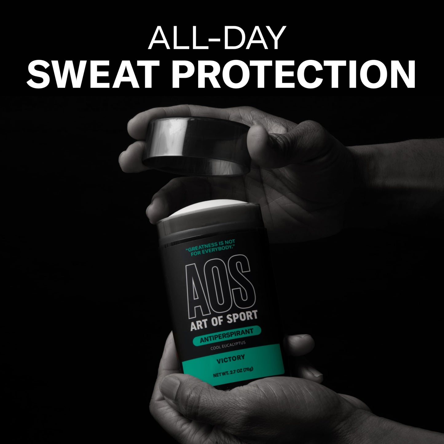 Art of Sport Men’s Antiperspirant with Eucalyptus – Victory Scent, Made with Natural Botanicals | 2.7 oz Pack of 2