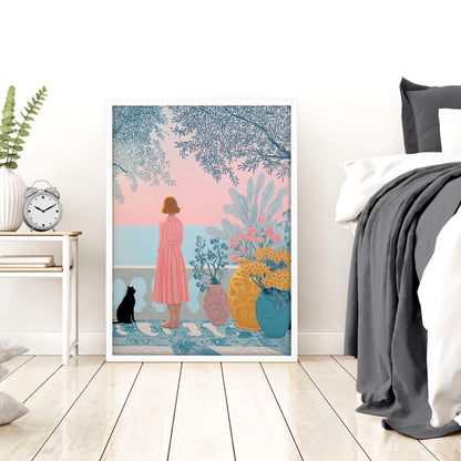 Art With Frames | Set of 2 Italian Lifestyle Wall art Prints