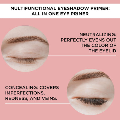 ARTDECO All In One Eye Primer – Long-Lasting, Crease-Free Eye Makeup Base (0.17 fl oz)