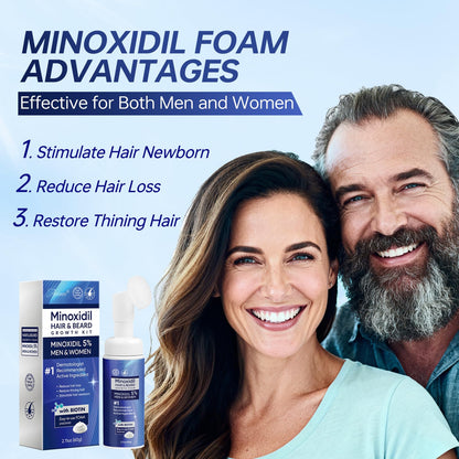 Artimore 5% Minoxidil Foam for Hair Growth – For Men & Women (2 oz)