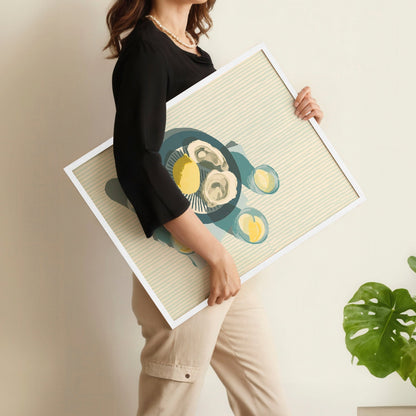 Artwork For Kitchen Wall | Set of 3 Italian Lifestyle Wall art Prints