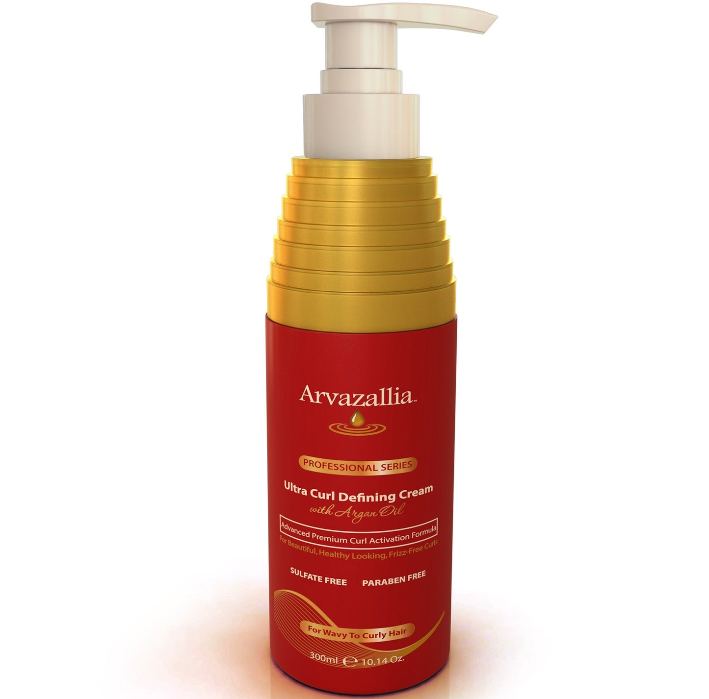 Arvazallia Ultra Curl Defining Cream with Argan Oil for Wavy & Curly Hair