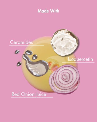 As I Am Onion Water – 16 oz with Red Onion, Ceramides & Isoquercetin for Healthy Hair Growth