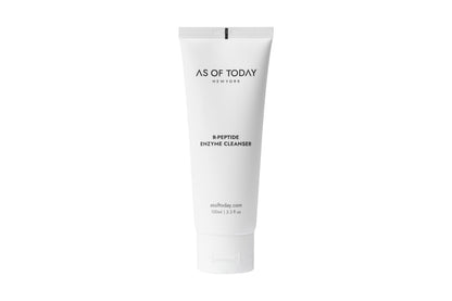 AS OF TODAY R Peptide Enzyme Cleanser – Gentle Hydrating Face Wash, 3.3 oz