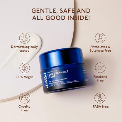 Asaya Ceramides Moisturizer with Alpha Arbutin | Even Tone, Deep Hydration | 1.76 Oz