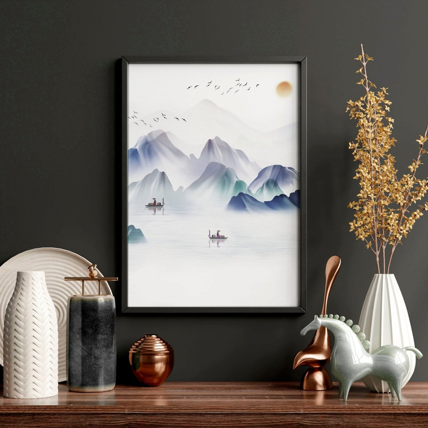 Art for the living room wall | set of 3 wall art prints