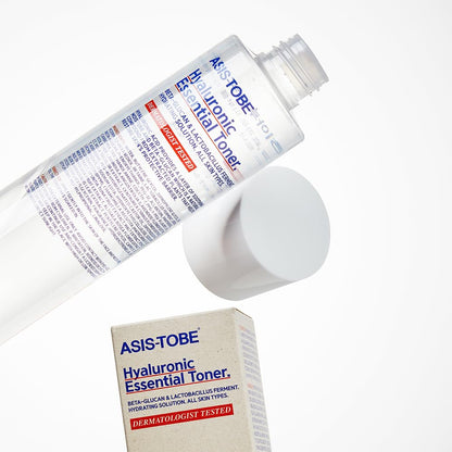 ASIS-TOBE Hyaluronic Essential Toner – 200ml | Lightweight Hydration for All Skin Types | Korean Skincare