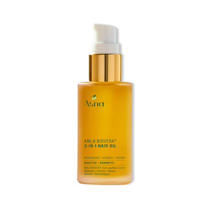 Asna Amla BioVeda 3-in-1 Hair Oil – Organic Scalp Hydration, Frizz Control & Growth