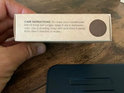 Aspen Kay Naturals Coffee & Oatmeal Exfoliating Soap – Organic Shea Butter & Essential Oils (2 Pack)