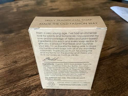 Aspen Kay Naturals Coffee & Oatmeal Exfoliating Soap – Organic Shea Butter & Essential Oils (2 Pack)